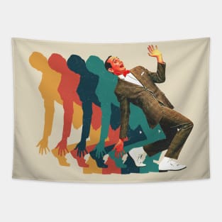 Pee Wee Dance Vintage Tapestry