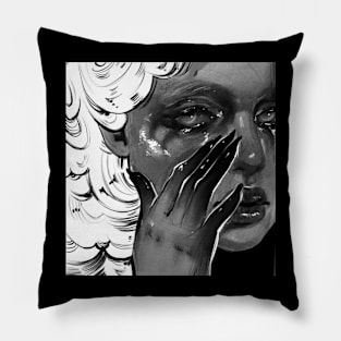 Hiding tears Pillow