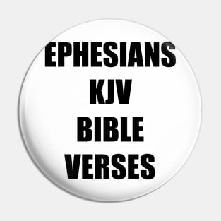 Ephesians KJV Bible Verses Pin