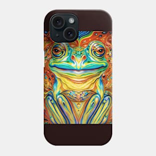 Froggy Animal Spirit (11.1) - Trippy Psychedelic Frog Phone Case