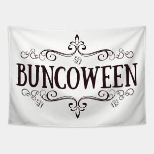 Buncoween Bunco Night Dice Game Tapestry