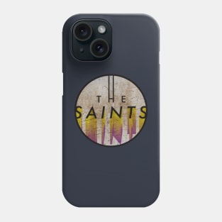 THE SAINTS - VINTAGE YELLOW CIRCLE Phone Case