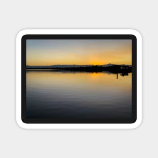 Colorado Lake Sunset Magnet