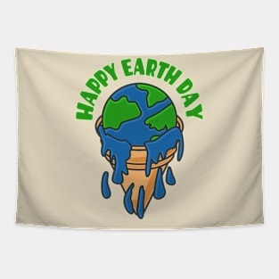 Happy Earth Day Tapestry