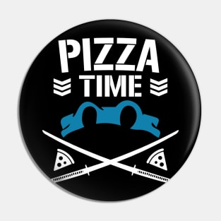 Pizza Time Leo Pin