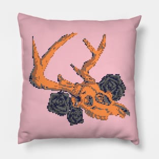 Deer Skull Pillow