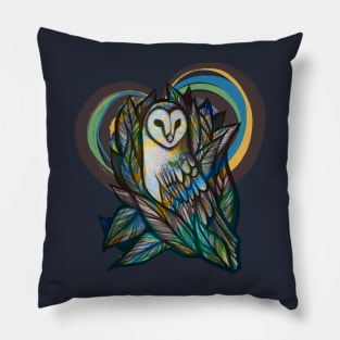 Barn Owl Pillow