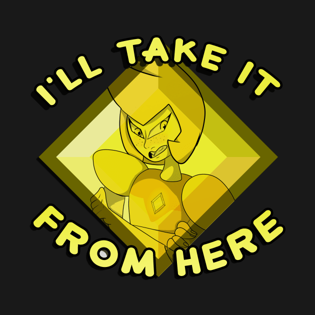 Yellow Diamond in Diamond by Shrew_Boi