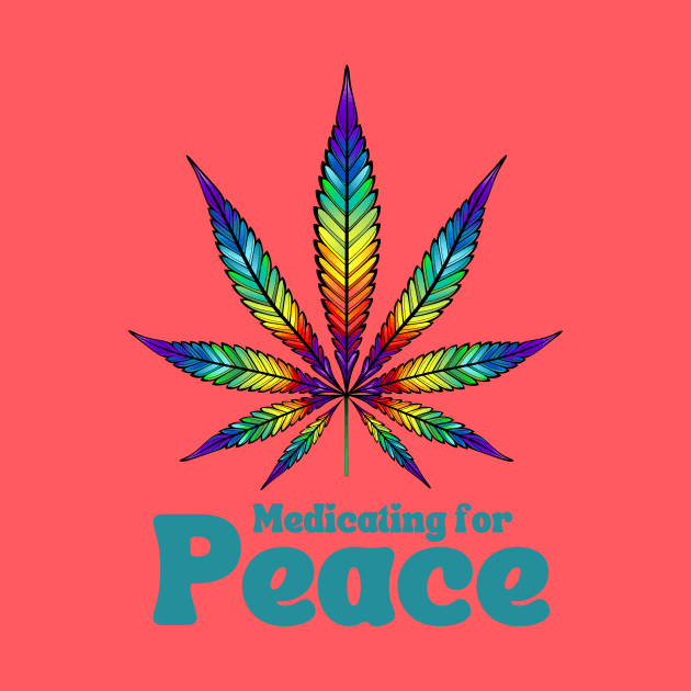 Peace-Weed Leaf-Meditation by NatureDzines