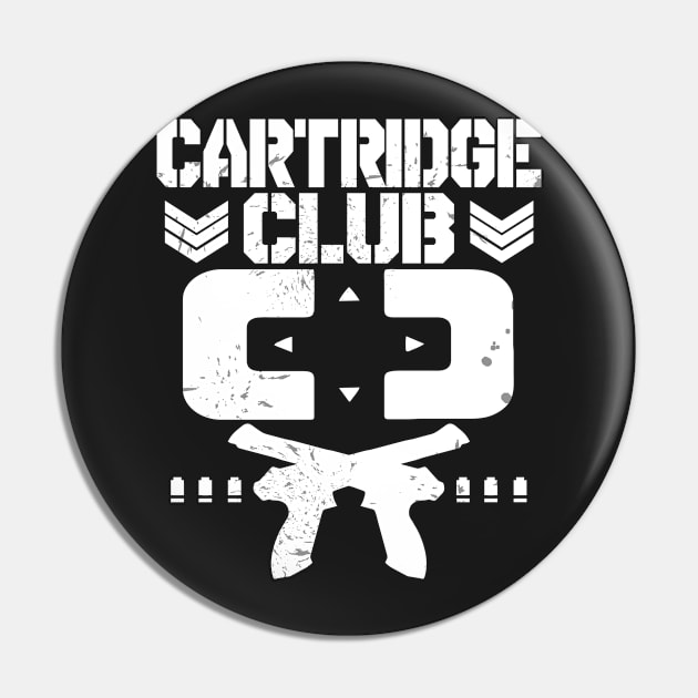 Cartridge Club - Bullet Design (Battle Worn) Pin by dege13