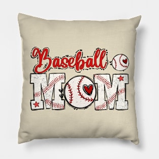 Baseball Mom Pillow