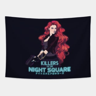 KILLERS OF THE NIGHT SQUARE Tapestry