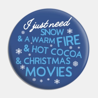 Christmas Needs Pin