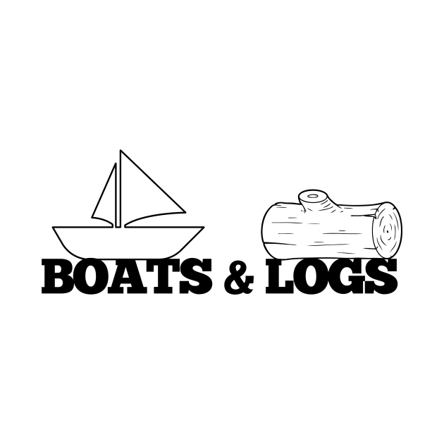 Boats and Logs by ScottLeechShirts