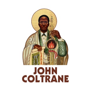 John Coltrane Holy Saxophone T-Shirt