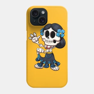 Dancing Mexican Skeleton Phone Case