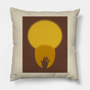 Hush Golden Girl Pillow