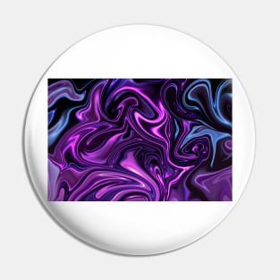 Purple fluid Abstract Pin