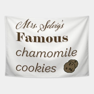 Mrs. Selvig’s Famous Chamomile Cookies Tapestry