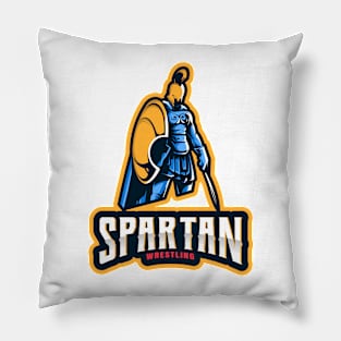 Spartan Wrestling Pillow