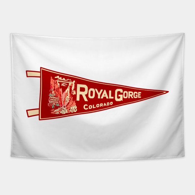 Royal Gorge Pennant Tapestry by zsonn