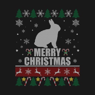 Christmas Bunny Rabbit T-Shirt