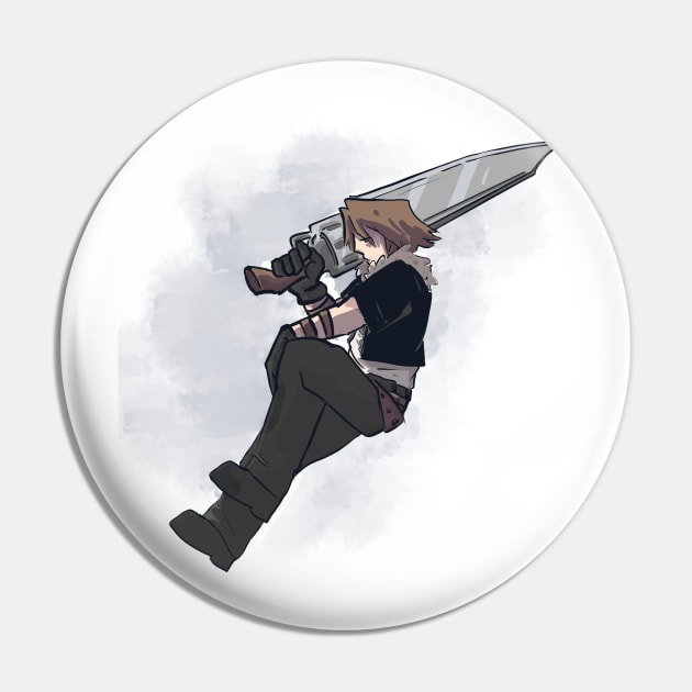 squall Pin by inkpocket