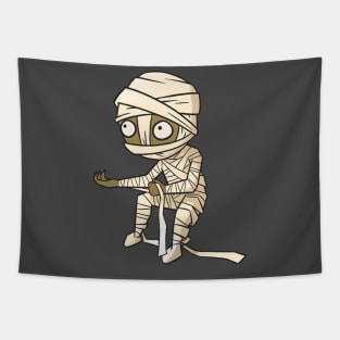 Sad Mummy Tapestry