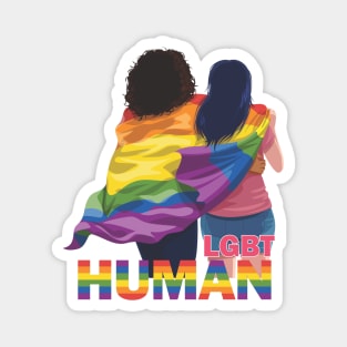 Human LGBT Magnet