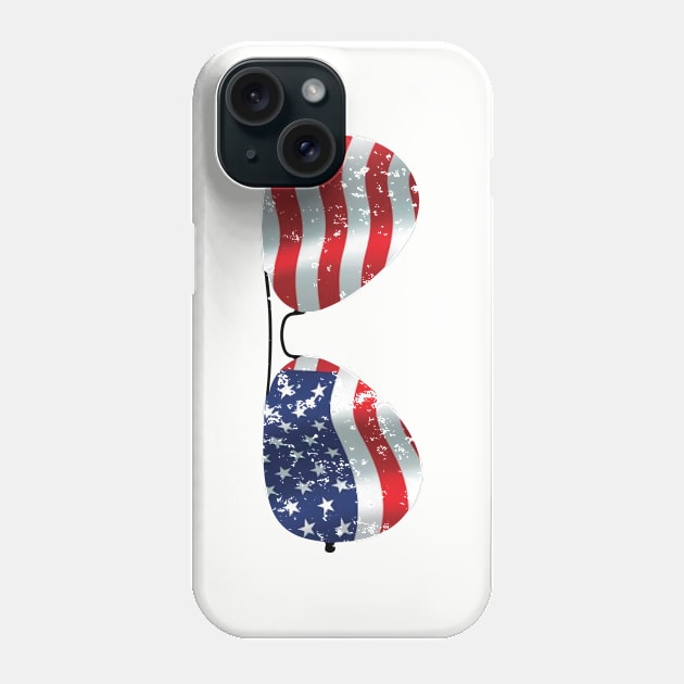 Joes Sunglasses - Distressed Look Phone Case by RKP'sTees