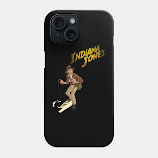 Indiana jones t-shirt Phone Case