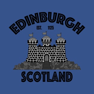 Edinburgh - Founded 1125 Scottish Design T-Shirt