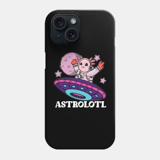 Astrolotl Axolotl Astronauts Funny Chubby Axolotl Kawaii Phone Case