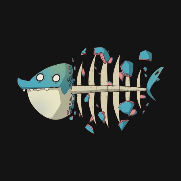 Fishbone Cartoon Version by Noahrel