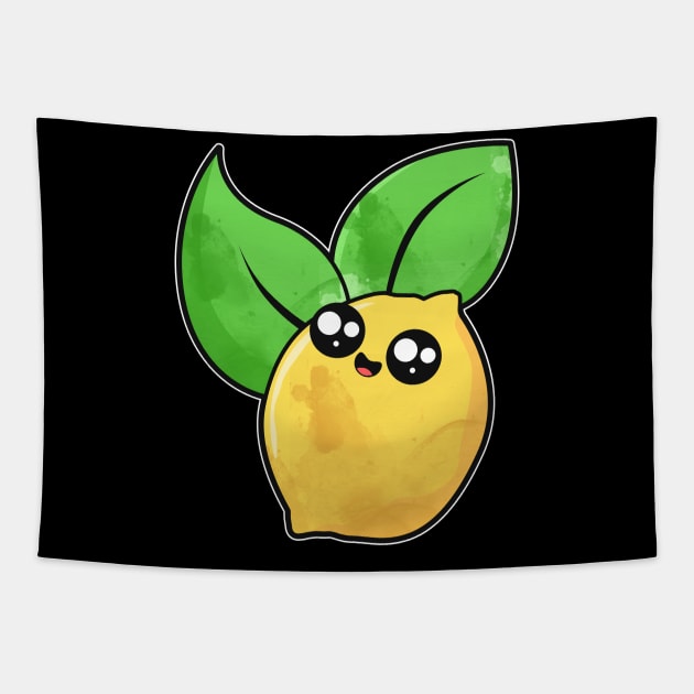 Cute Lemon Tapestry by Imutobi