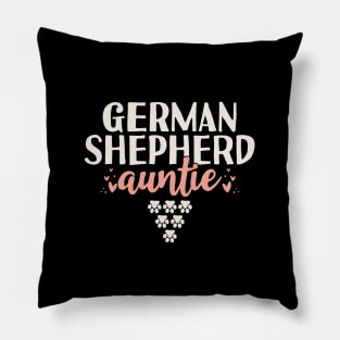 German Shepherd Auntie Gift Pillow