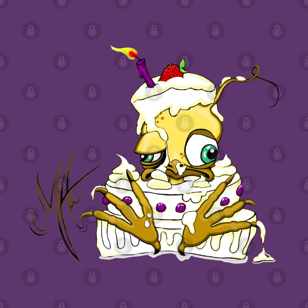 Grumpy Chicken birthday cake by Grumpy Chicken