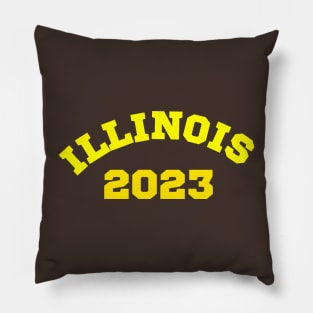 Illinois 2023 Pillow