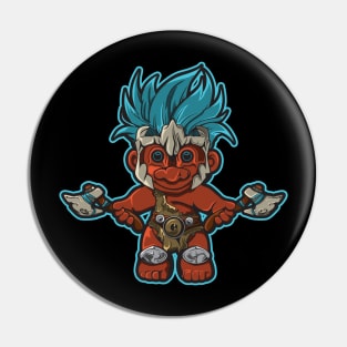 Troll Warlord Pin