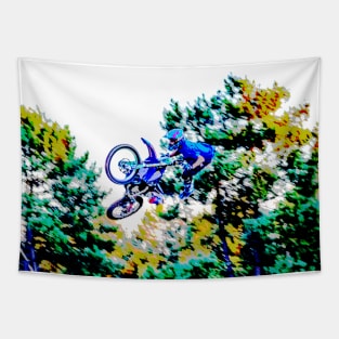 motocross freestyle Tapestry