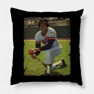 Rod Carew in Minnesota Twins Pillow