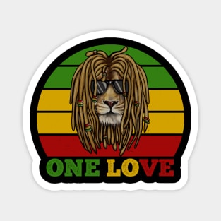 African Lion, Rasta Love, Jamaica Magnet