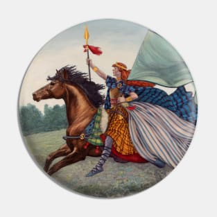 Queen Boudicca Pin