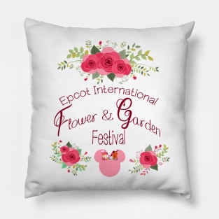 Epcot International Flower and Garden Festival Pillow