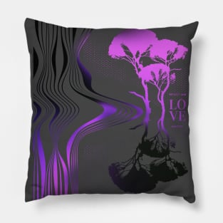 Nature lovers, unique design, environmentalist, self development Pillow