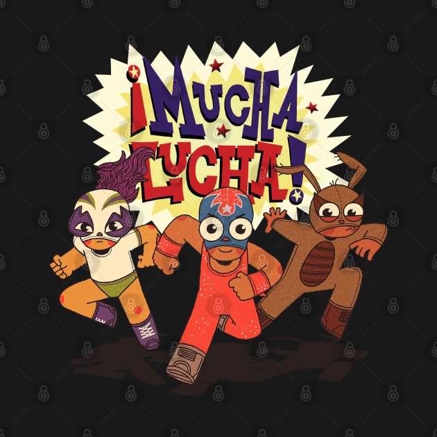 mucha lucha power WWF by jaranan99