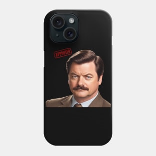 Ron Approves Funny Meme Phone Case