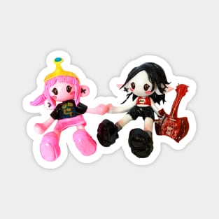 marceline and princess bubblegum Magnet