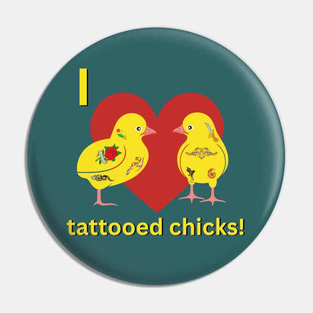 I love tattooed chicks Pin by Acutechickendesign