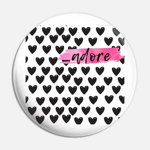 Adore Pin by BrushingBlu-LTD